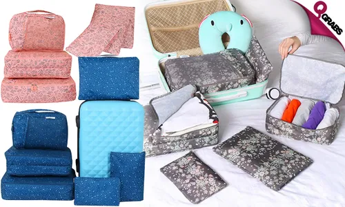 6-Piece Travel Organizers!